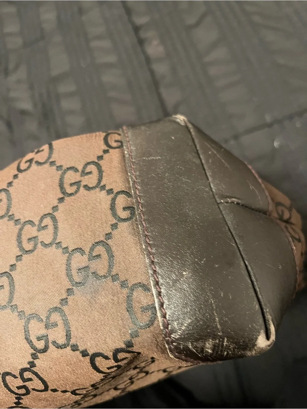 Gucci monogram canvas